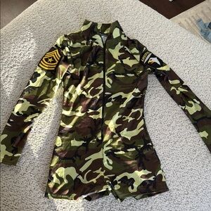 Camouflage Women's Halloween Costume